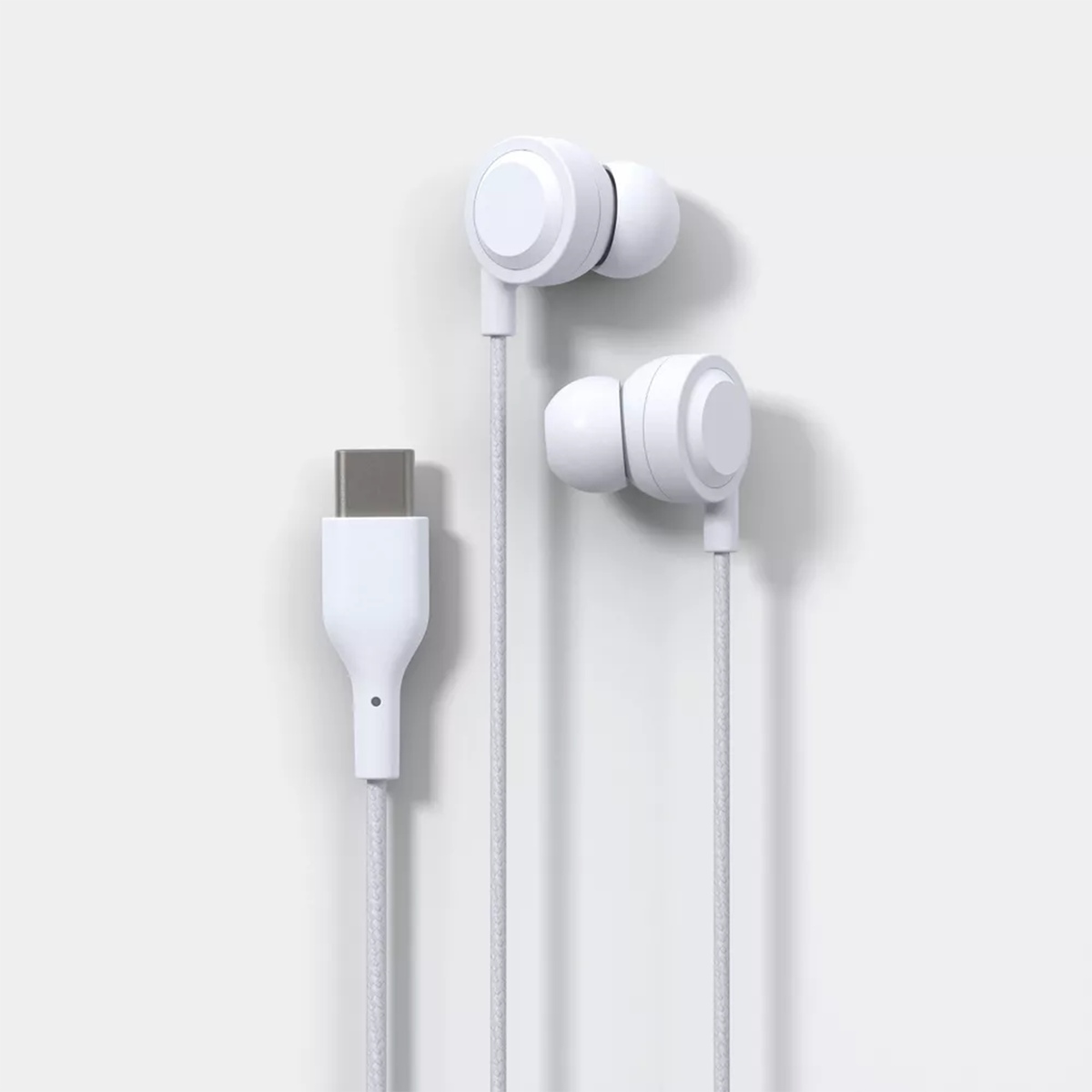 Écouteurs intra-auriculaires filaires USB-C avec microphone intégré