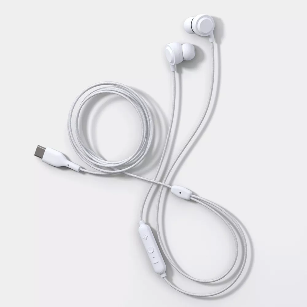 Écouteurs intra-auriculaires filaires USB-C avec microphone intégré